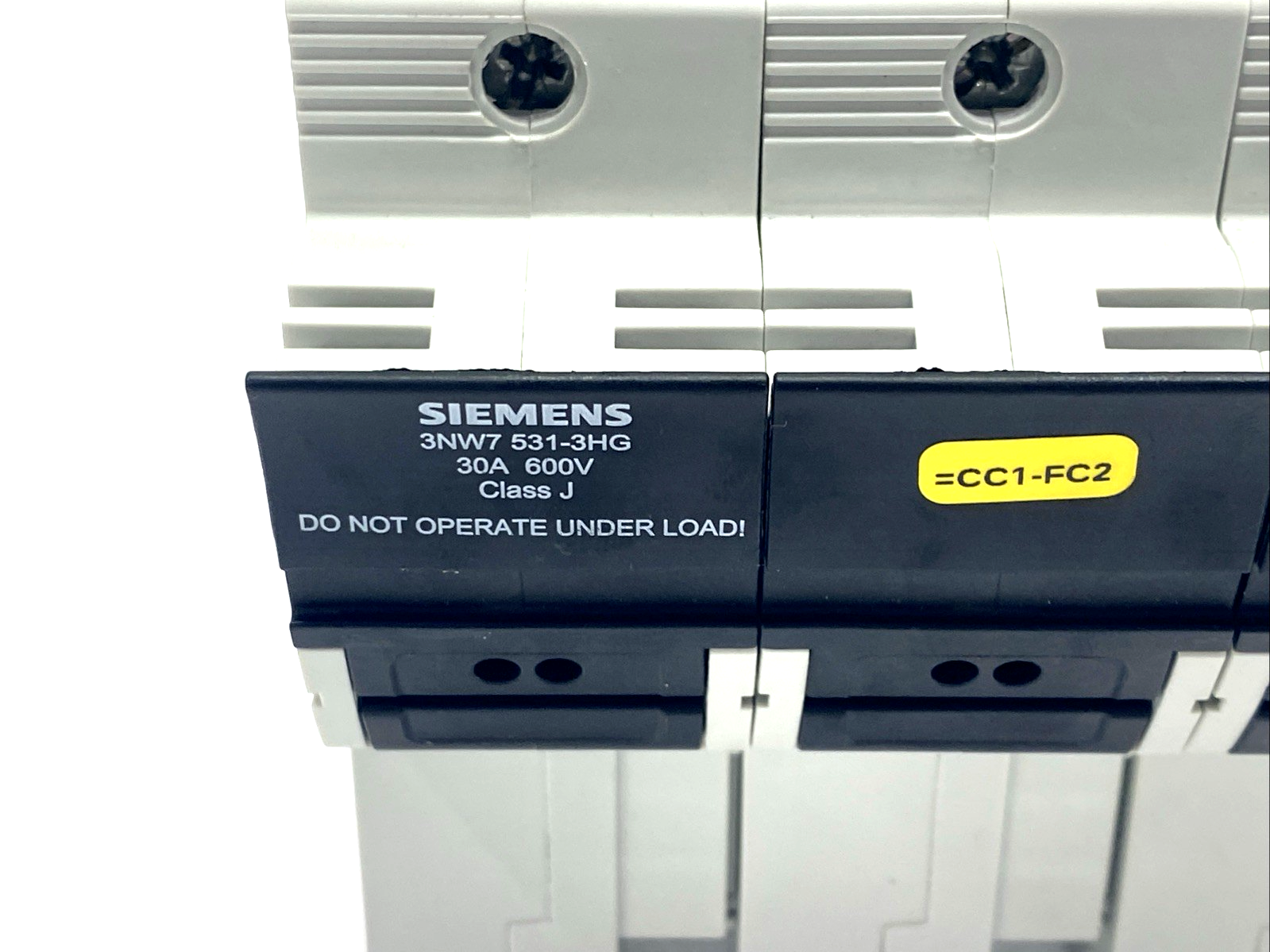 Siemens 3NW7531-3HG Fuse Holder 3-Pole 30A 600V - Maverick Industrial Sales