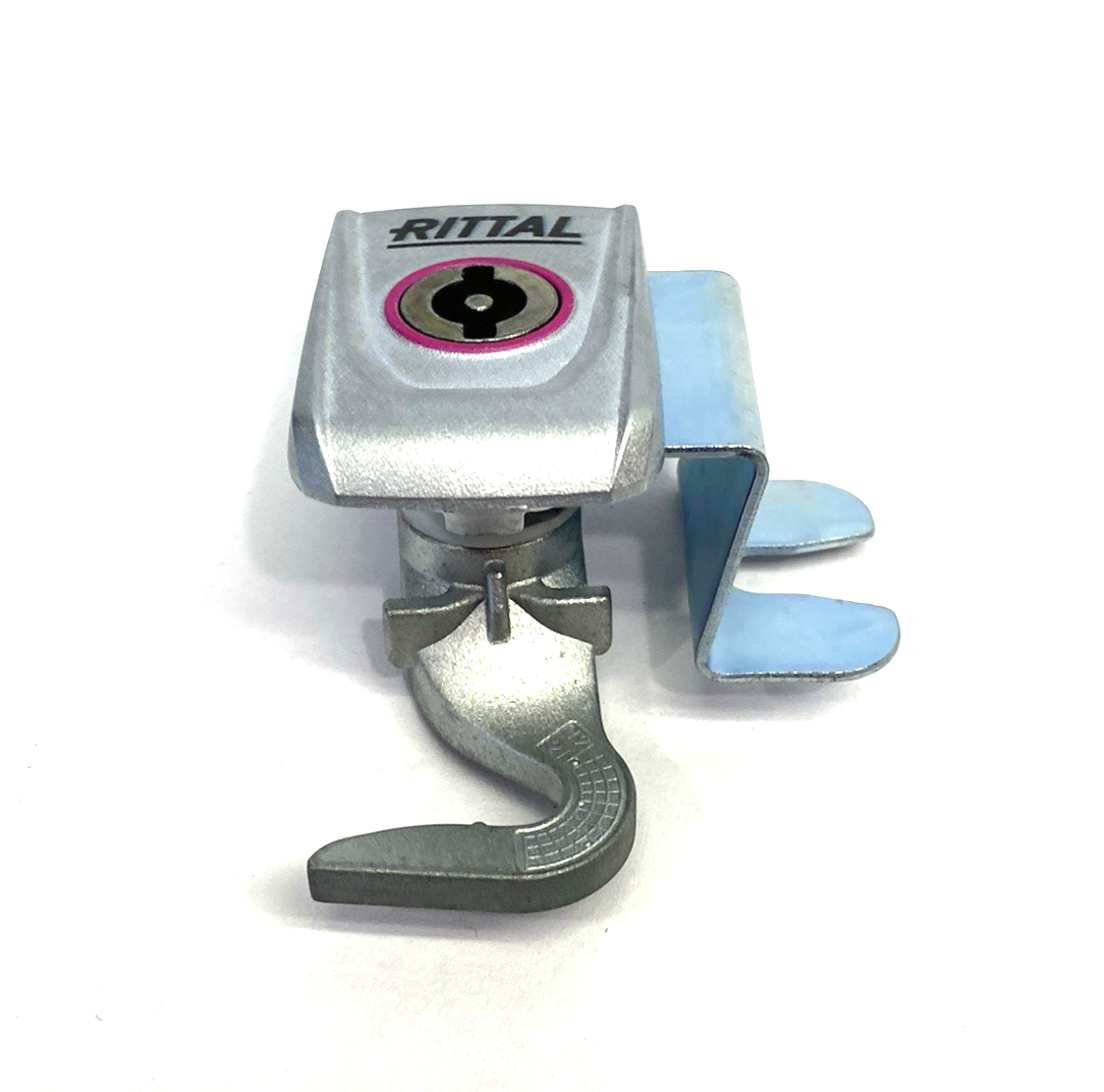None | Rittal Cam Locking Device for Enclosures, Aluminum Face Plate - Used - Maverick Industrial Sales
