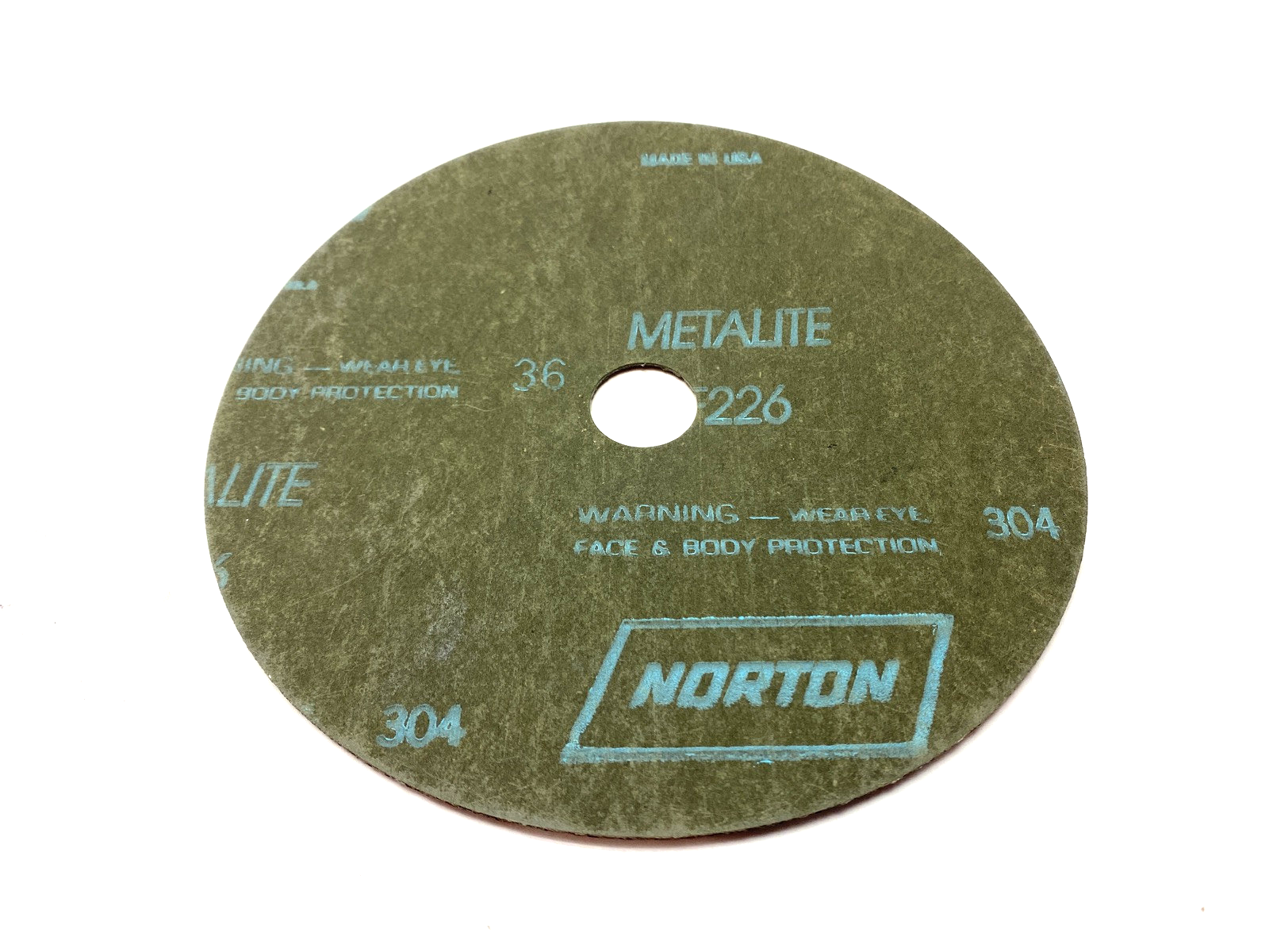 Norton F226 Metalite Abrasive Disks 7" x 7/8" LOT OF 3 - Maverick Industrial Sales