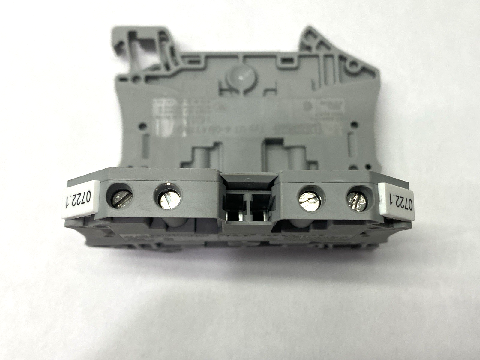 UT 4-QUATTRO | Phoenix Contact Terminal Blocks 3044571 w/ End Covers LOT OF 19 - Used - Maverick Industrial Sales