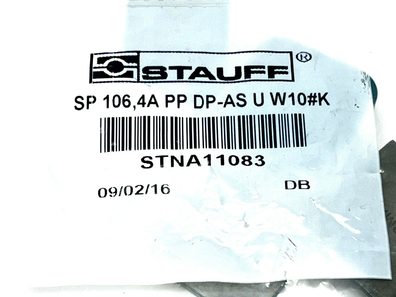 Stauff SP 106,4A PP DP-AS U W10#K Clamp STNA11083 - Maverick Industrial Sales