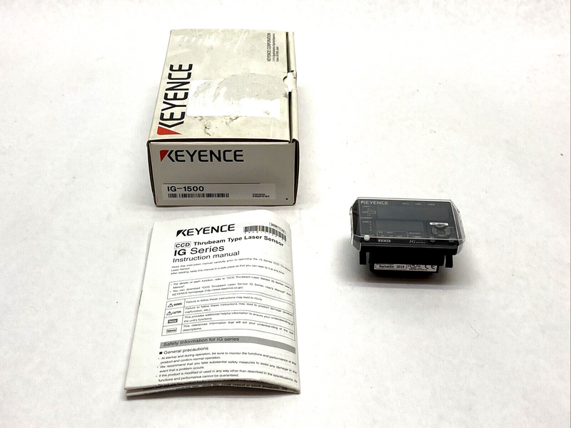 Keyence IG-1500 Panel Mount Amplifier - Maverick Industrial Sales