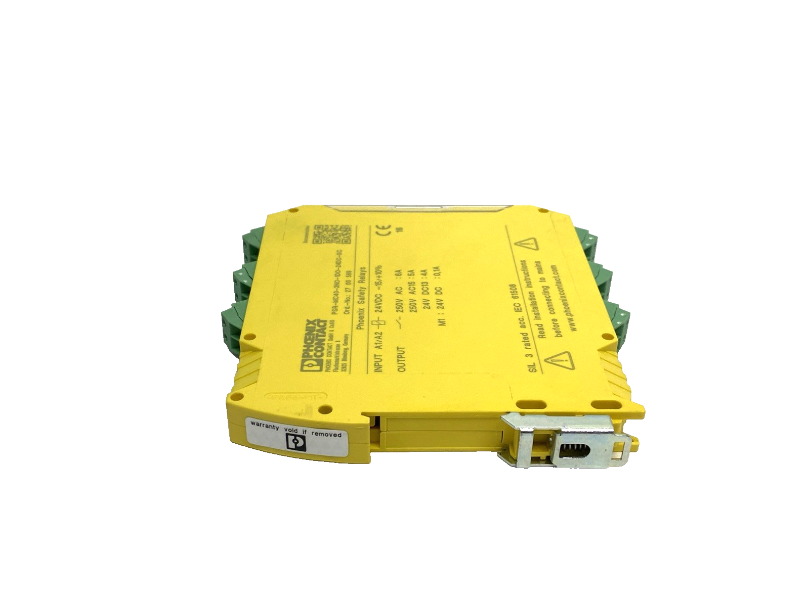 Phoenix Contact PSR-MC40-3NO-1DO-24DC-SC Safety Relay 2700569 - Maverick Industrial Sales