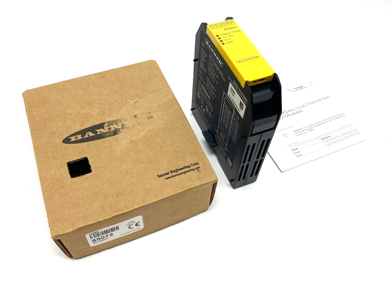 Banner XS2SO Dual-Channel Solid-State Safety Output Module 85072 - Maverick Industrial Sales