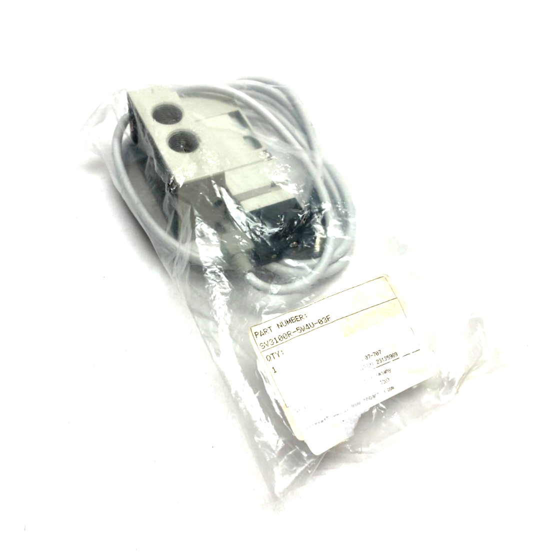 SMC SV3100R-5W4U-03F 2-Position Single Solenoid Valve 4/5 Port - Maverick Industrial Sales