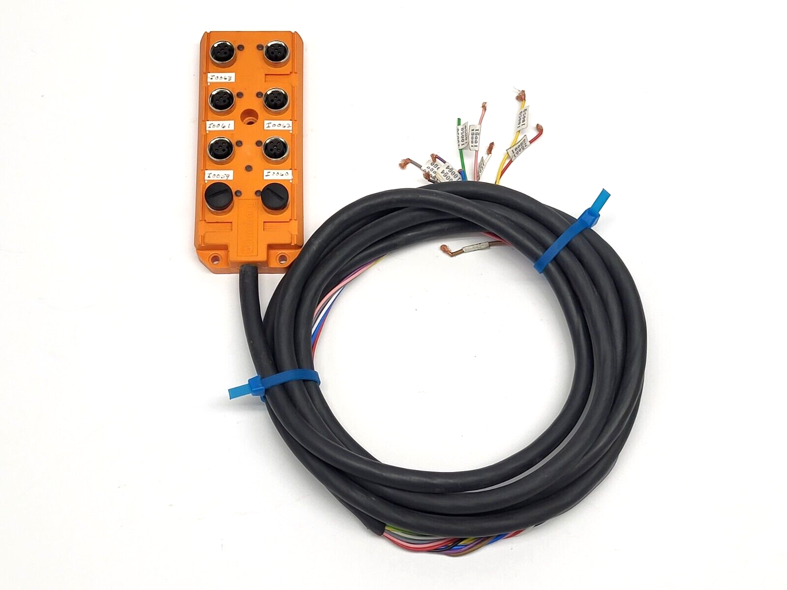 Lumberg ASB 8 LED-5/4 8-Port Actuator Sensor Box 3m - Maverick Industrial Sales