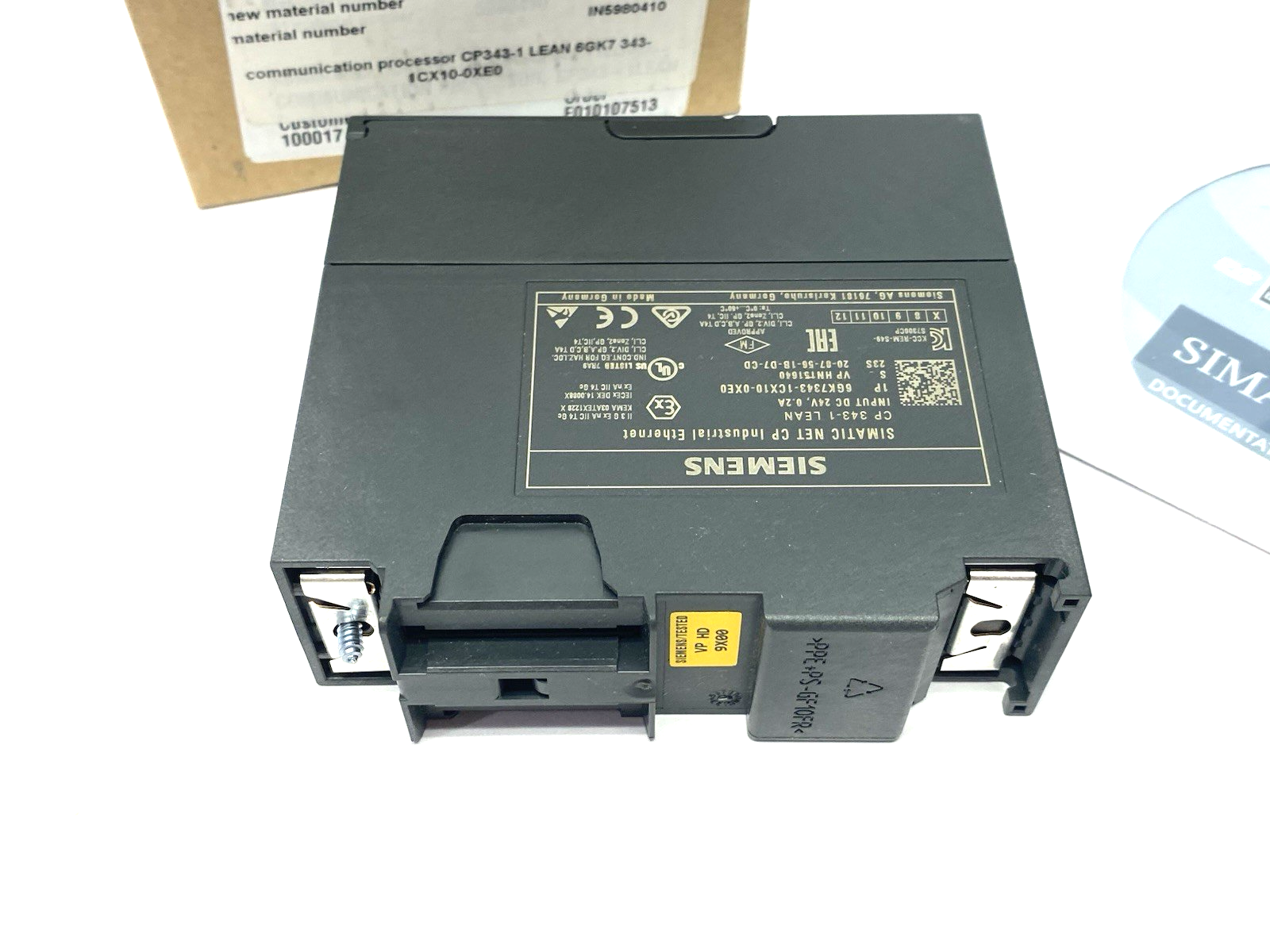 Siemens 6GK7343-1CX10-0XE0 SIMATIC S7-300 Communications Processor CP 343-1 Lean - Maverick Industrial Sales