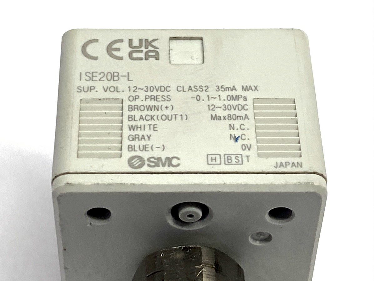 ISE20B-L | SMC Digital Pressure Sensor With IO-Link - Used - Maverick Industrial Sales