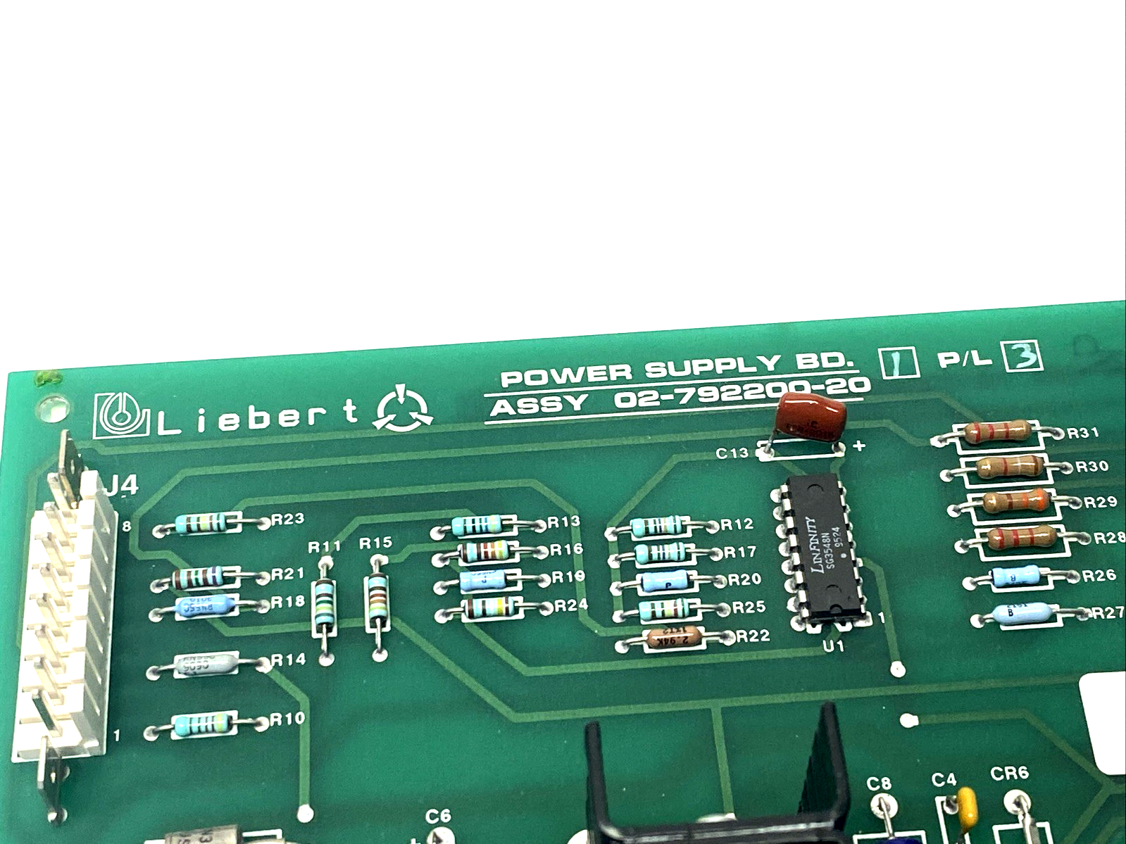 02-792200-20 | Liebert Power Supply Board Rev. 1 P/L 3 - Used - Maverick Industrial Sales
