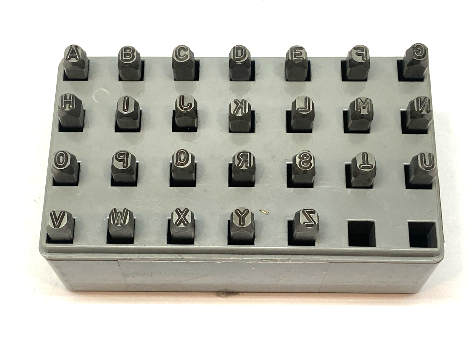 CH Hanson 20337 Letter Steel Stamp Set A-Z 3/16" Hand Ground Letters SET OF 26 - Maverick Industrial Sales
