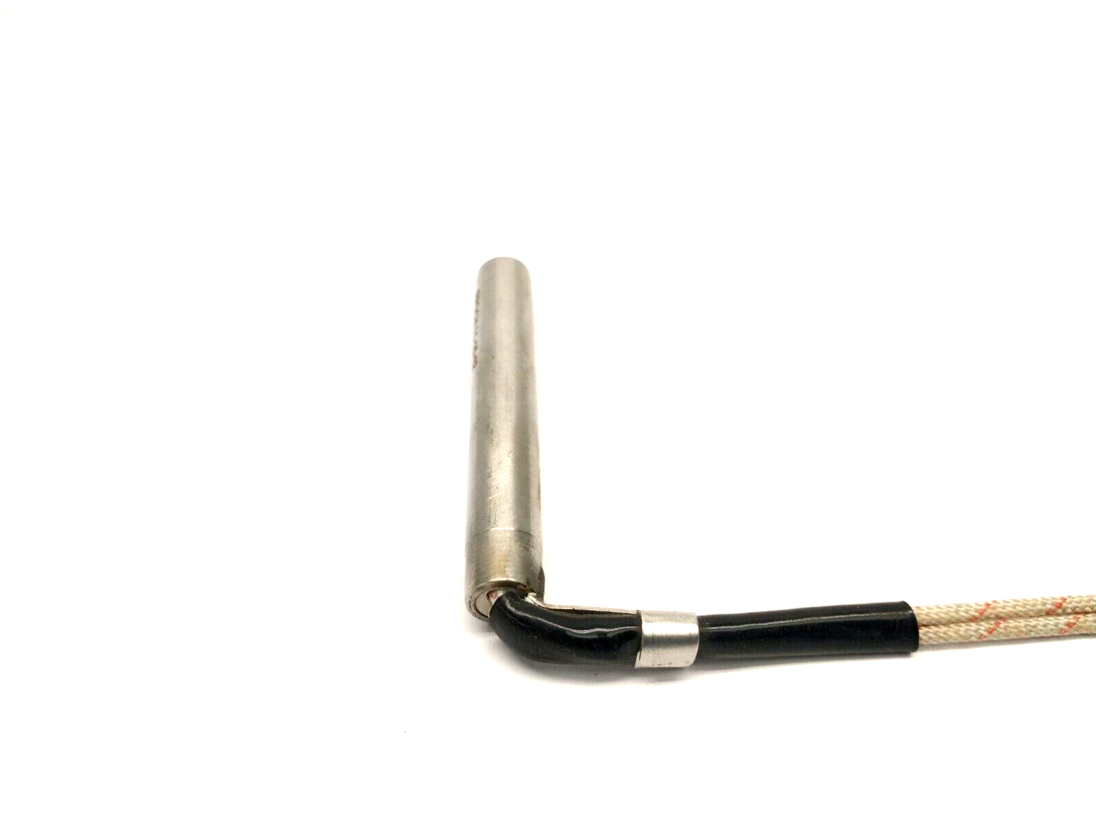 Epoch F2H12FLSL90 Cartridge Heater 3/8" x 2-1/2" 120V 200W 90 Degree Clip - Maverick Industrial Sales