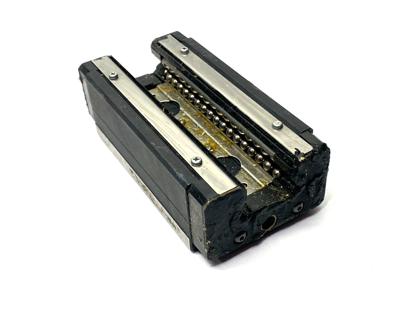 HSR30LR1SS | THK Linear Guide Block 45mm H 60mm W DAMAGED END SEAL SHELFWARE - New – Open box - Maverick Industrial Sales