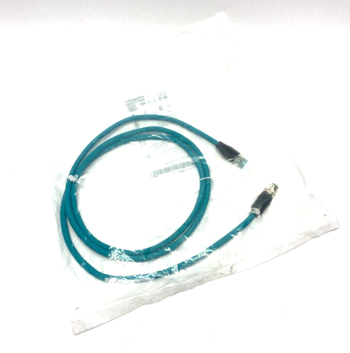 Murr Elektronik 7700-44711-S4U0150 Ethernet Cordset RJ45 To M12 Connection - Maverick Industrial Sales