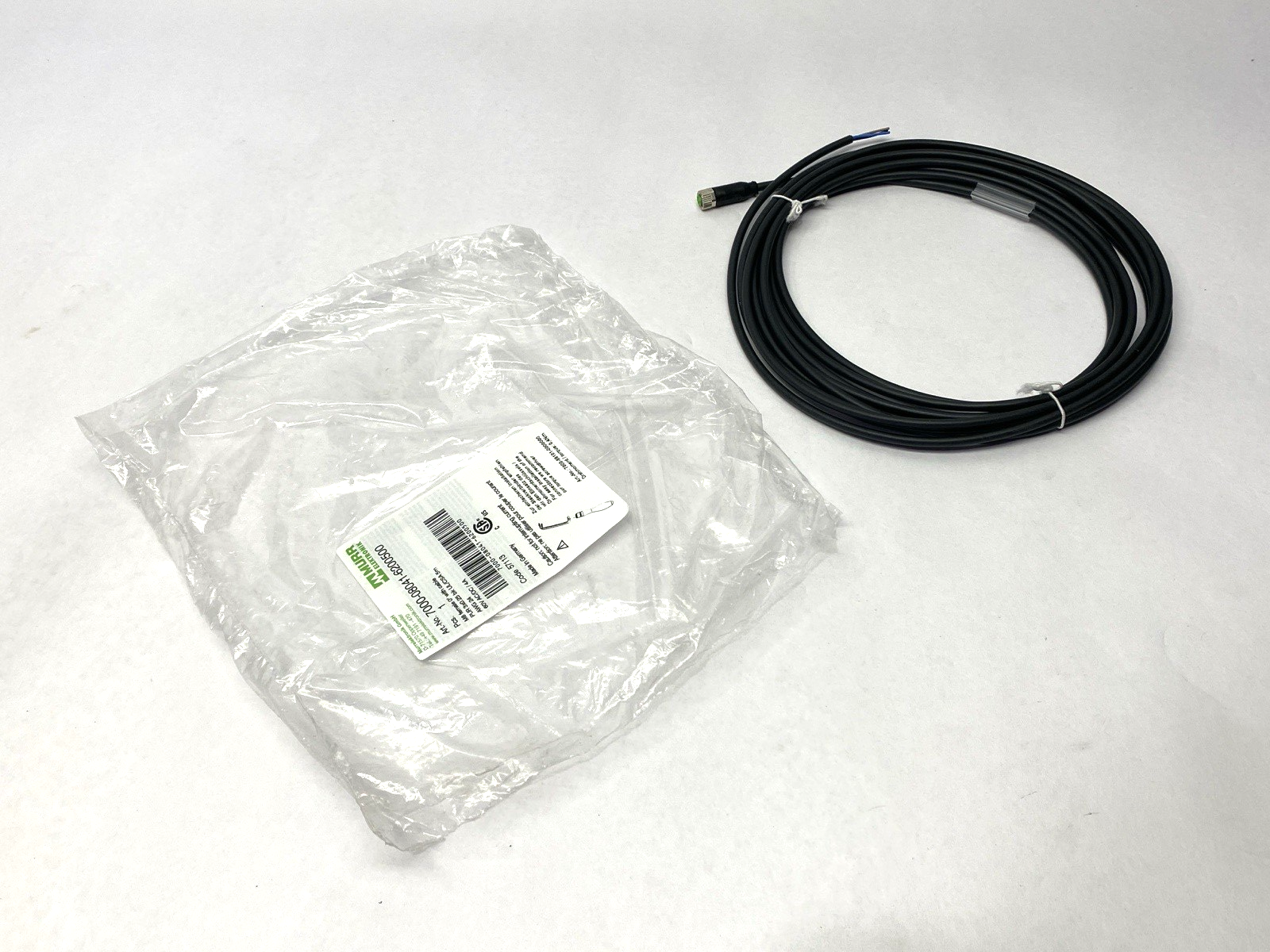 Murr Elektronik 7000-08041-6200500 Single Ended Cable Female Connector M8 5m - Maverick Industrial Sales