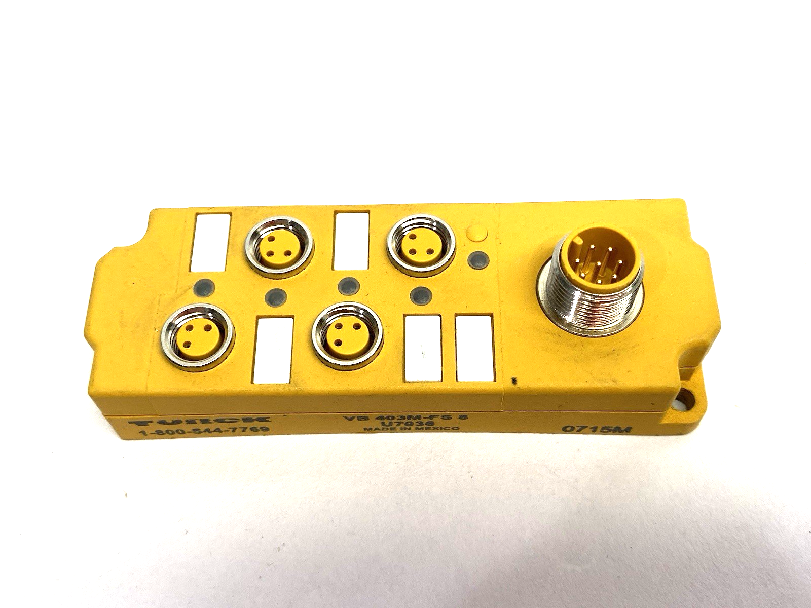 VB 403M-FS 8 | Turck multibox Sensor/Actuator Junction Box 4-Port U7036 - Used - Maverick Industrial Sales