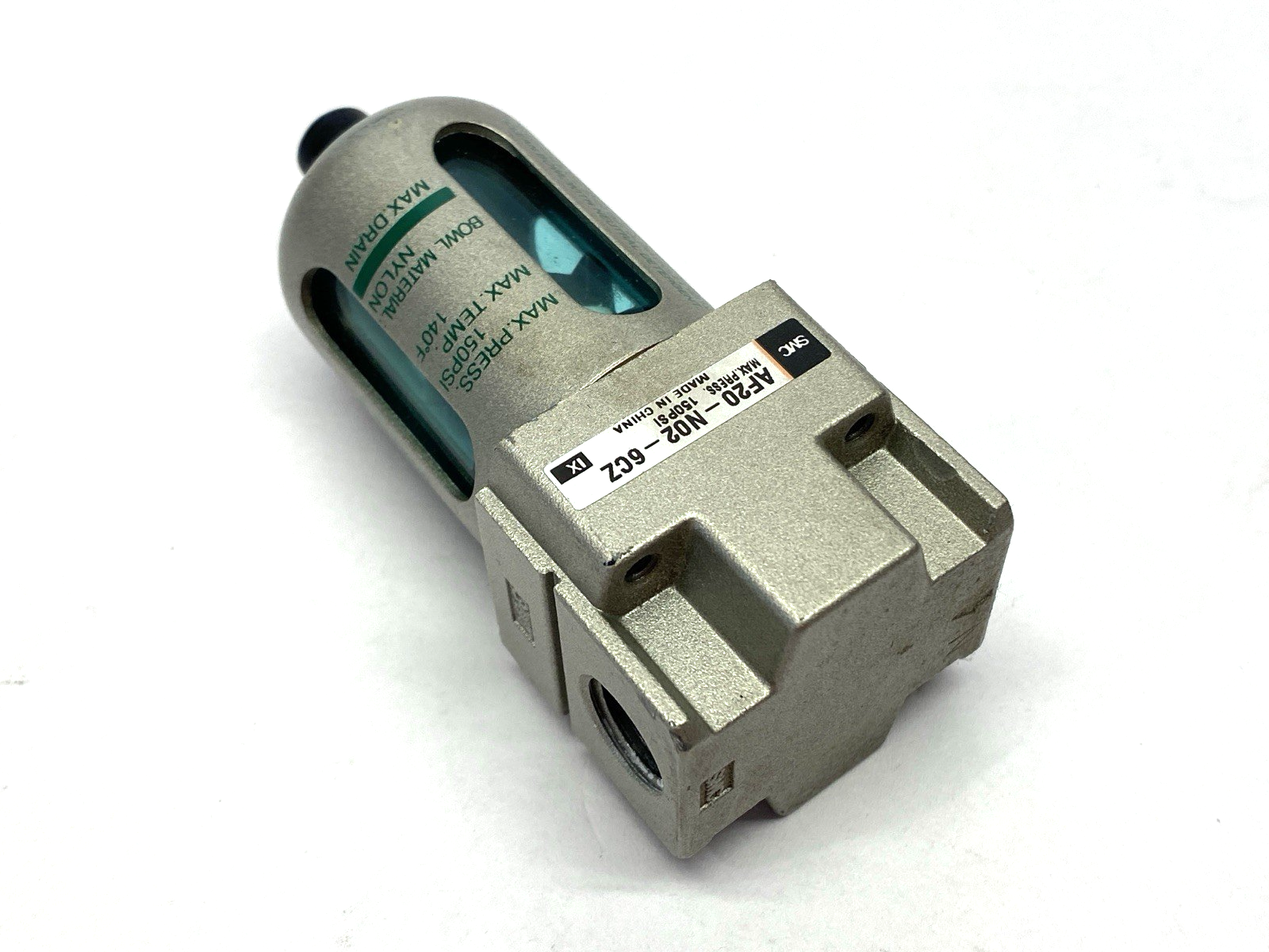 SMC AF20-N02-6CZ Pneumatic Filter 1/4" NPT - Maverick Industrial Sales
