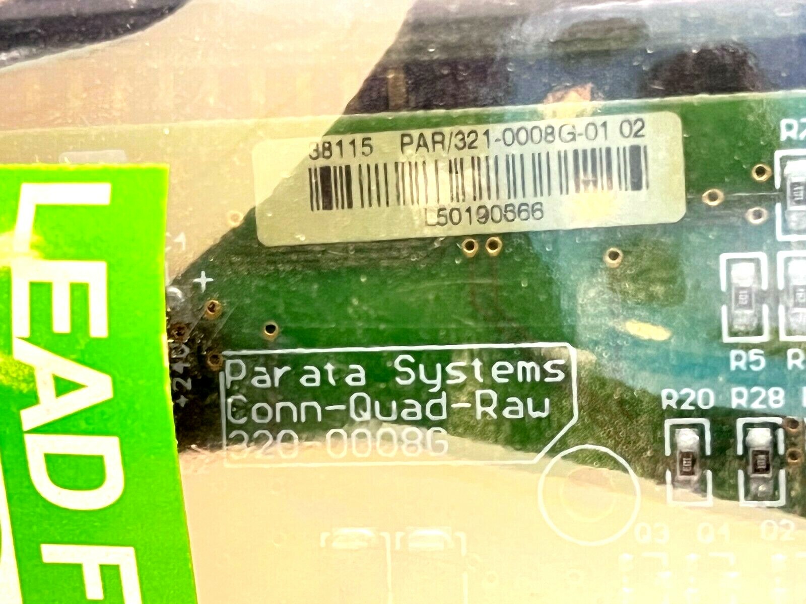 Parata 321-0008G-01-02 Conn-Quad-Raw PCB Board - Maverick Industrial Sales