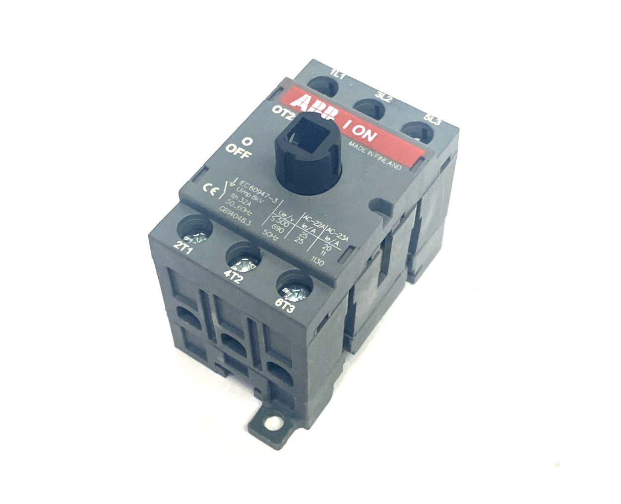 ABB OT25F3 Disconnect Switch 3P SWITCH ONLY - Maverick Industrial Sales