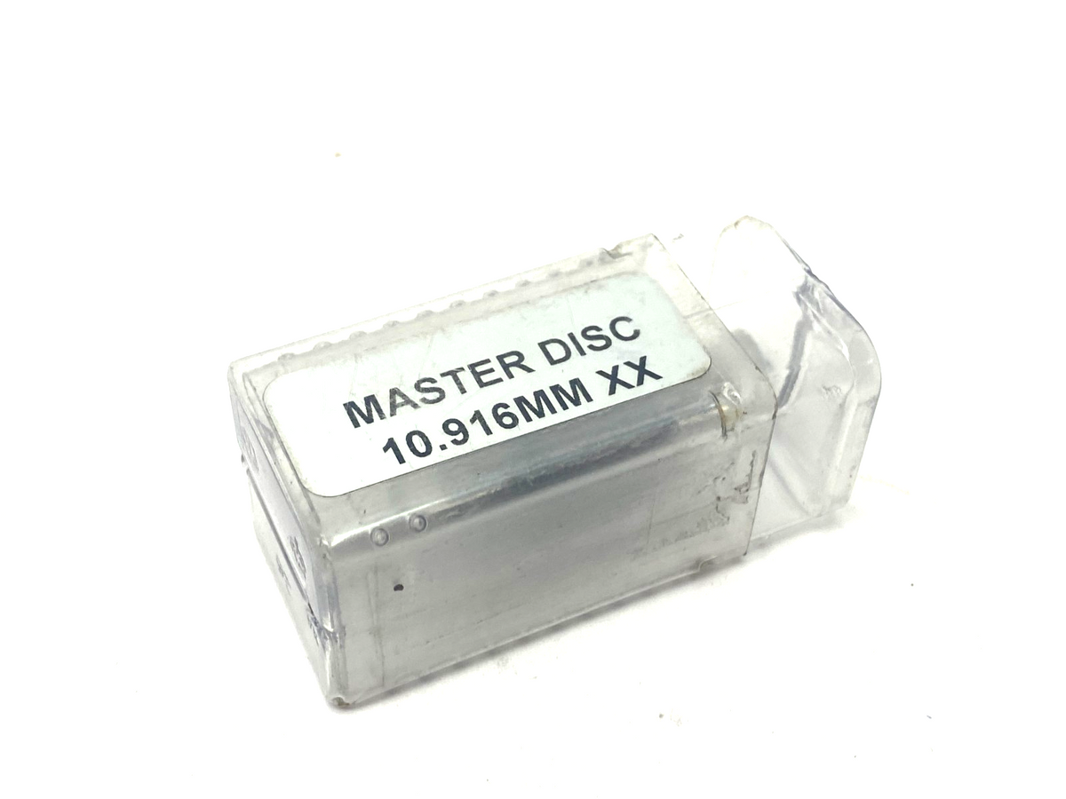 Mahr 2093252 Steel XX Master Disc 10.916mm - Maverick Industrial Sales
