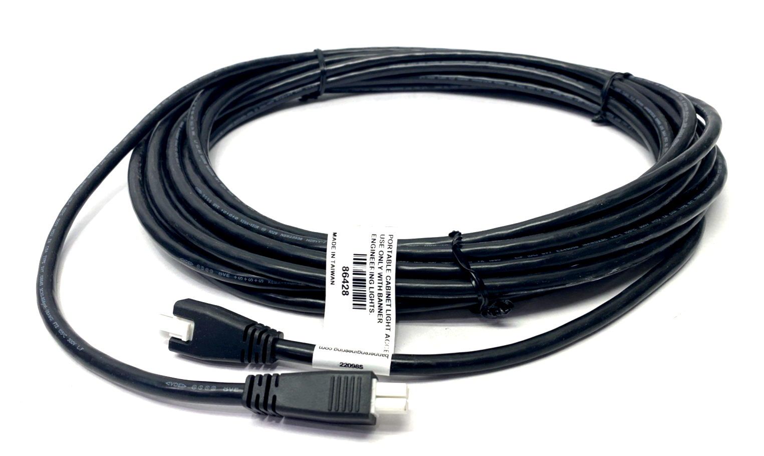 LQMAEC-330SS | Banner Double Ended Cordset 3-Pin To 4-Pin Female 9.2m 86428 - New Other - Maverick Industrial Sales