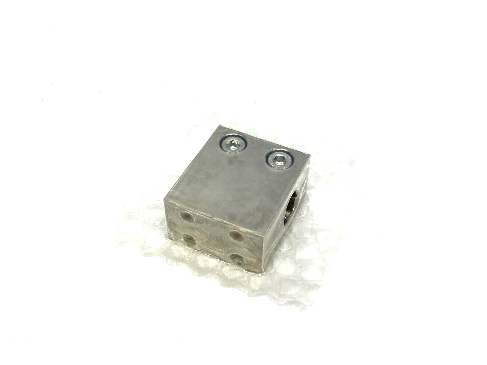 MiSUMi CLHNM15 Square Block Clamp, Side Mount for 15mm Round Shaft - Maverick Industrial Sales