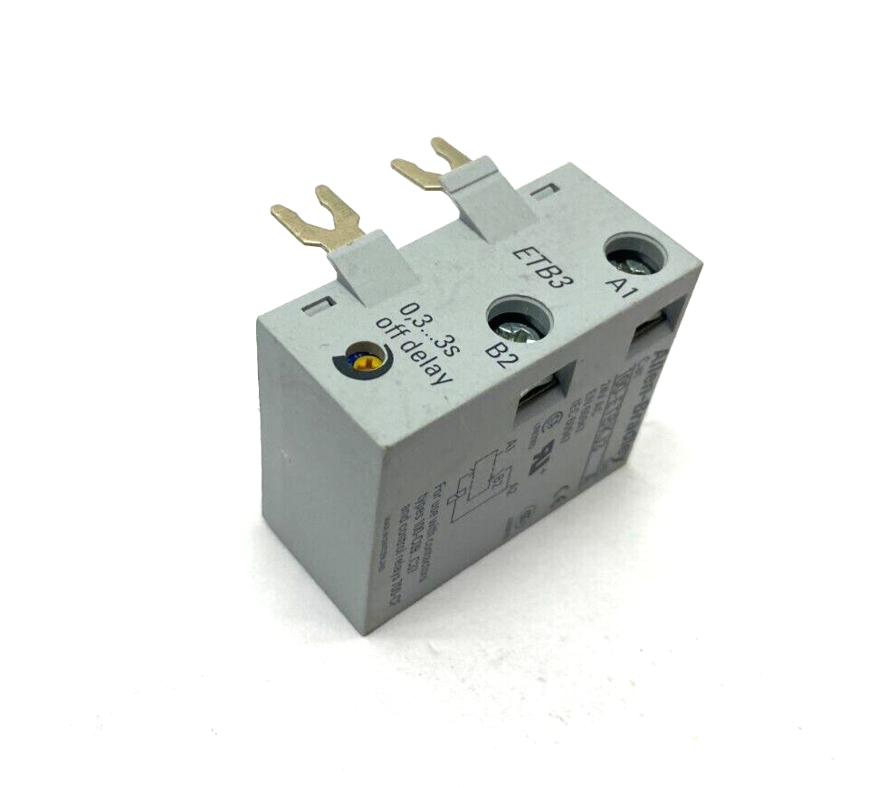 Allen Bradley 100-ETBKJ3 Ser. A Electronic Timing Contact Module - Maverick Industrial Sales
