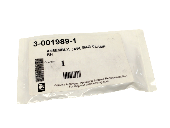 Automated Packaging Systems 3-001989-1 Right Hand Jaw Bag Clamp Assembly - Maverick Industrial Sales