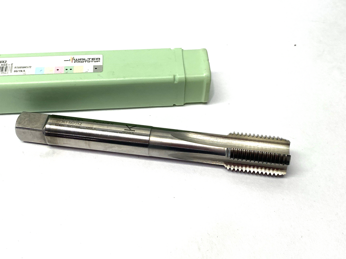 Walter Prototyp 21361-M20X2 Paradur® H Metric Shank Machine Tap HSS-E 5077460 - Maverick Industrial Sales