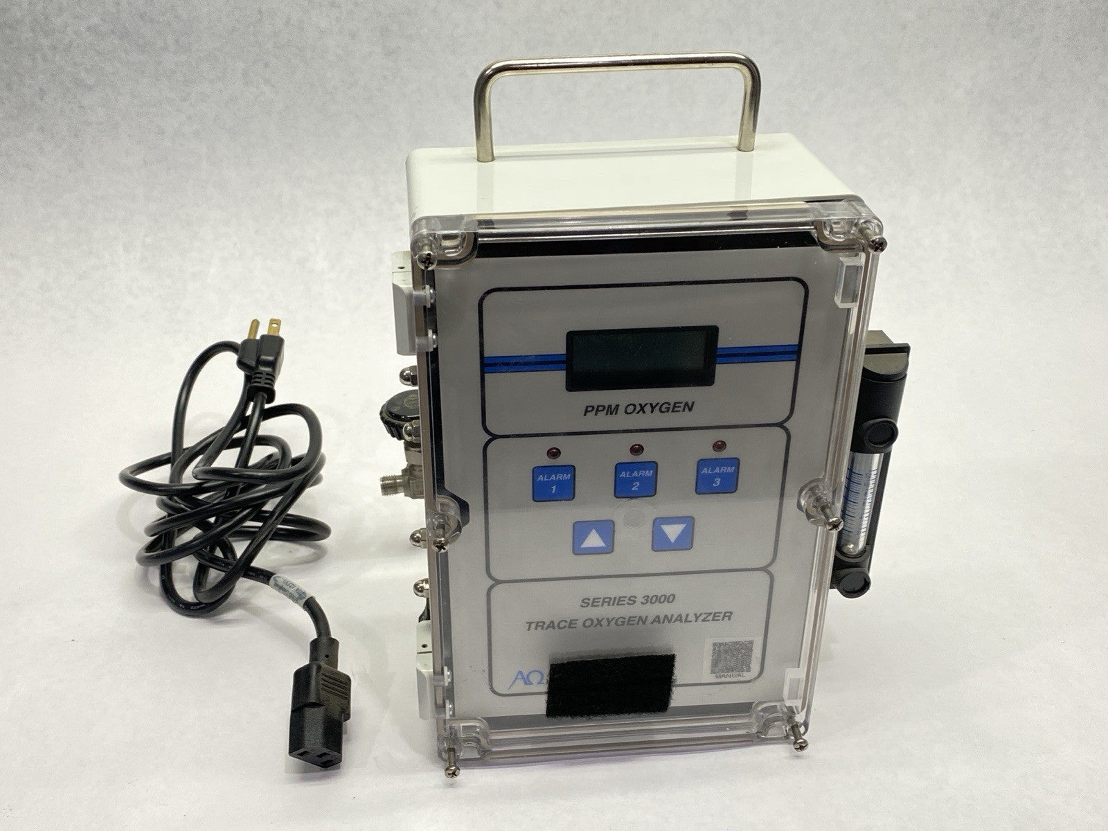 3000-G115BTP | Alpha Omega Instruments Series 3000 Trace Oxygen Analyzer 100-240V - For parts or not working - Maverick Industrial Sales