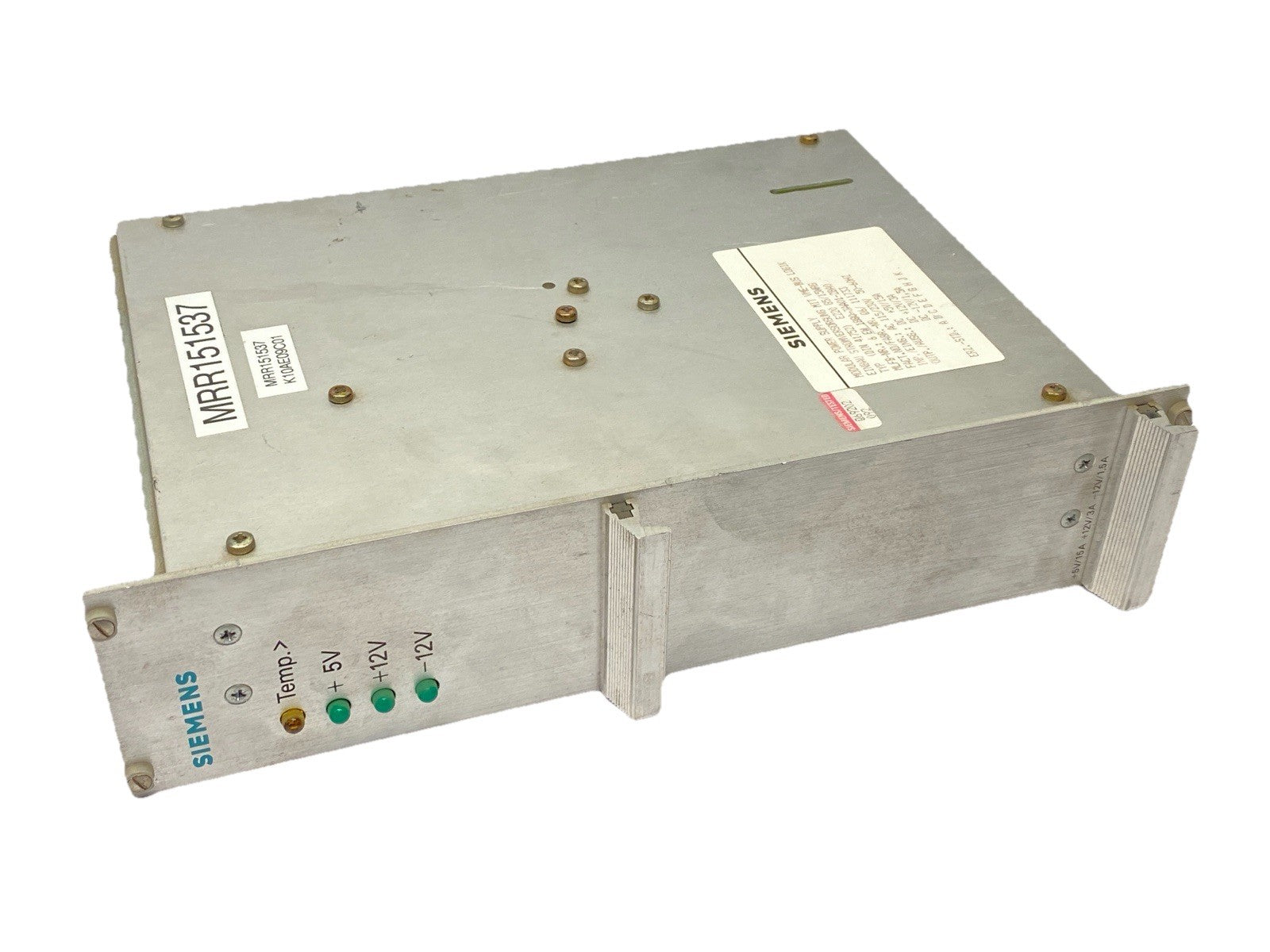 Siemens 6 EW 1880-3AA01-2BA0 Modular Power Supply E220 G5/15WRG - Maverick Industrial Sales