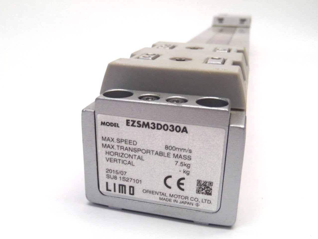 Oriental Motor EZSM3D030A Motorized Linear Slide 11.81" Stroke - Maverick Industrial Sales