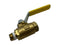 Parker XV506P-8 Two-Way Ball Valve Brass Female SAE x Female SAE 1/2" - Maverick Industrial Sales