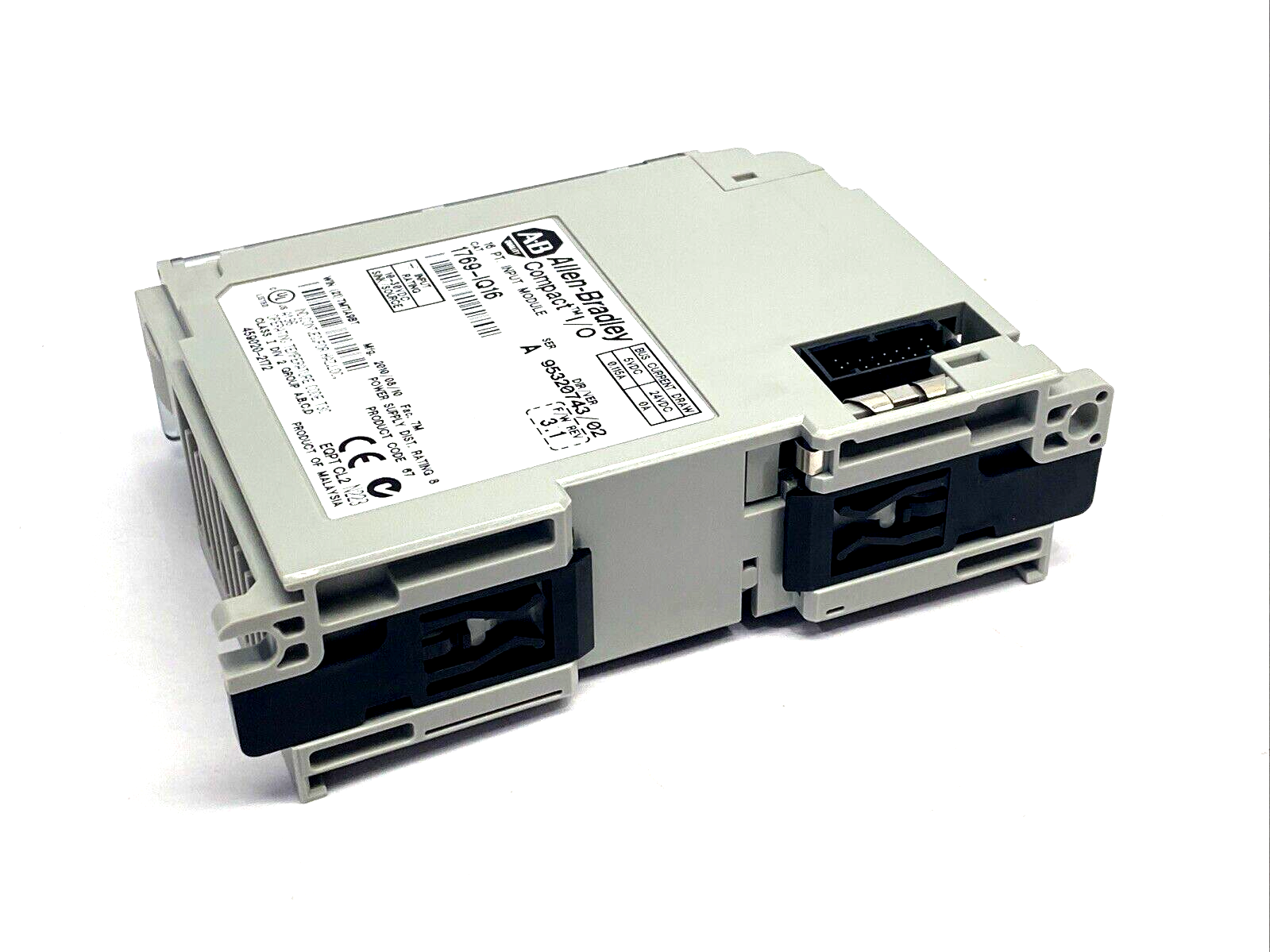 Allen Bradley 1769-IQ16 Ser. A CompactLogix 16 Pt 24VDC D/I Module - Used - Maverick Industrial Sales