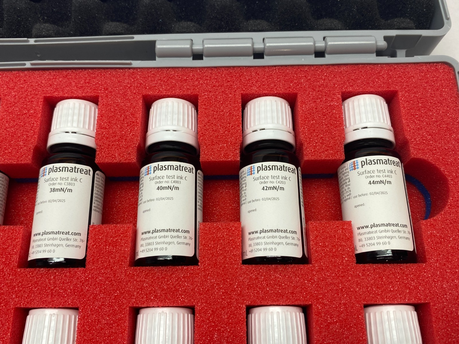 Plasmatreat CGS02 Surface Test Inks Kit C, Ethanol, 10ml Bottles - Maverick Industrial Sales