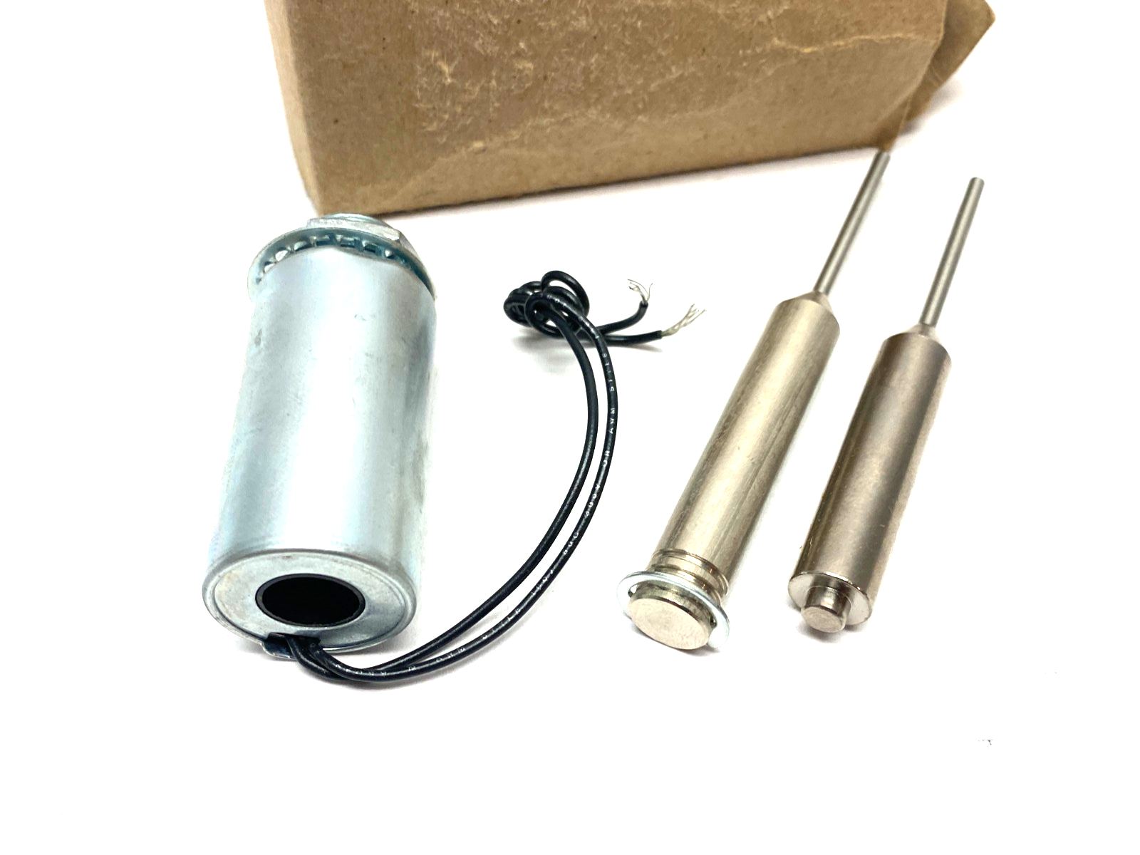 69905K381 Sealed Linear Solenoid, Continuous Use, Water-Resistant, 0.39" Stroke - Maverick Industrial Sales