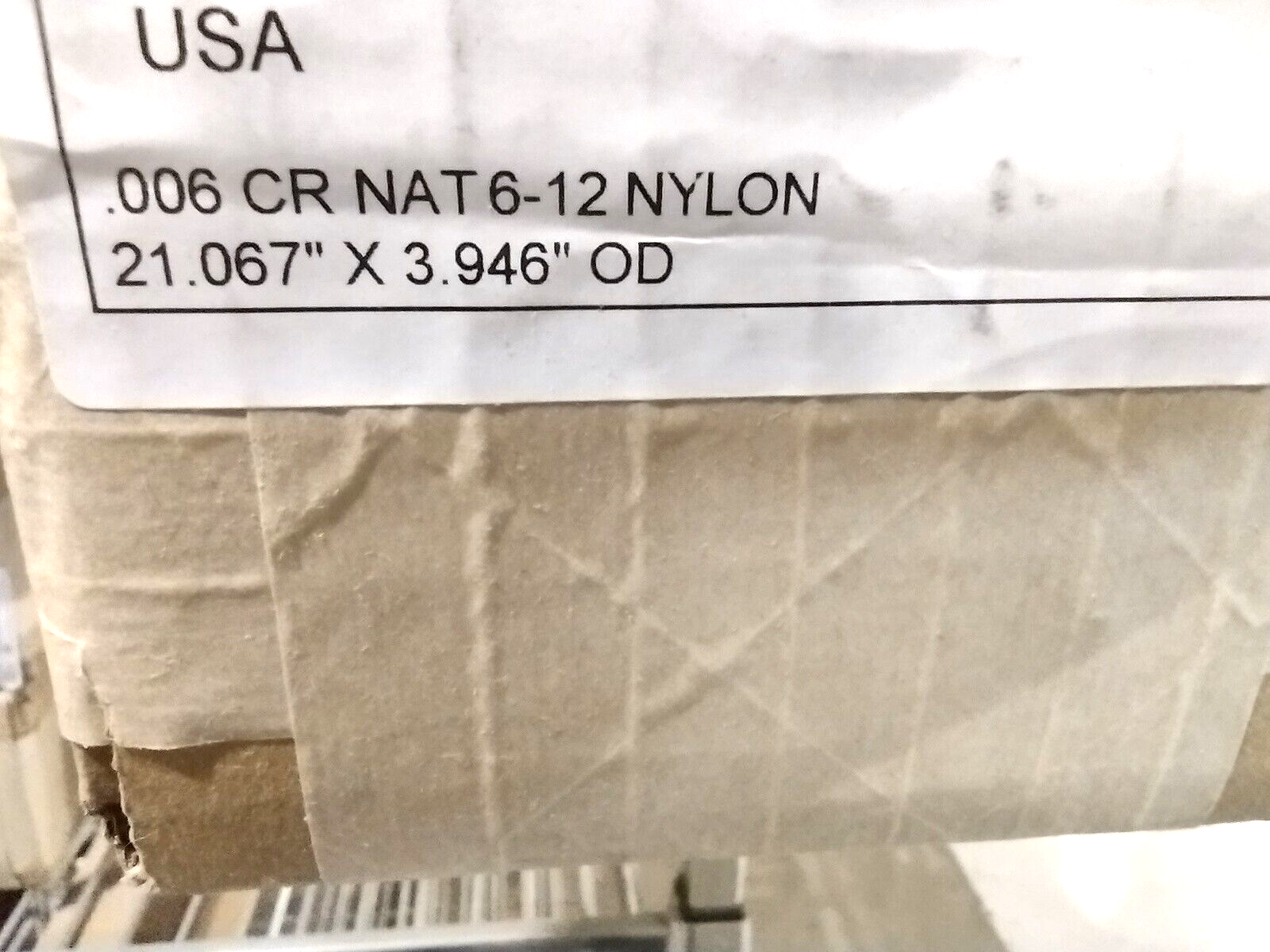 Industrial Brush Co. PRC092M101 .006 CR NAT 6-12 Nylon 21.067" x 3.946" OD - Maverick Industrial Sales