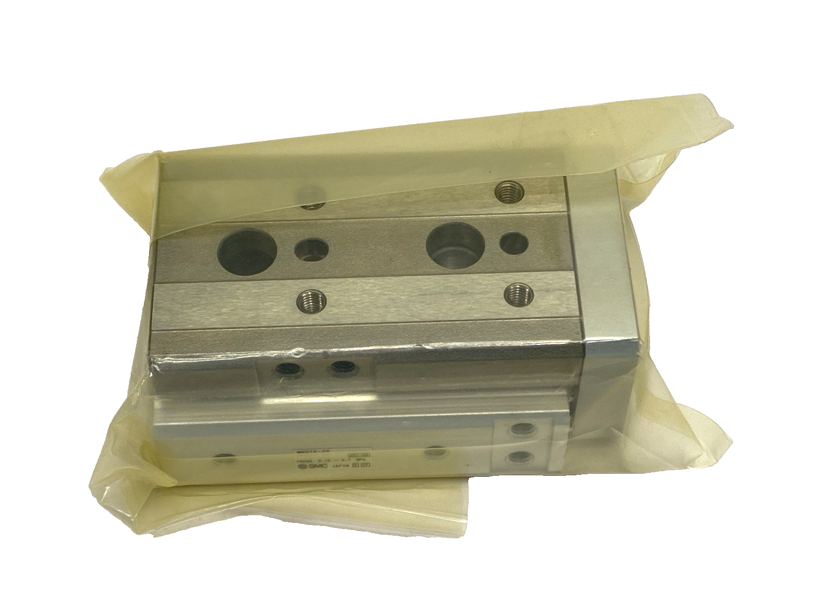 SMC MXQ16-20 Pneumatic Precision Slide Table Actuator Guided Cylinder - Maverick Industrial Sales