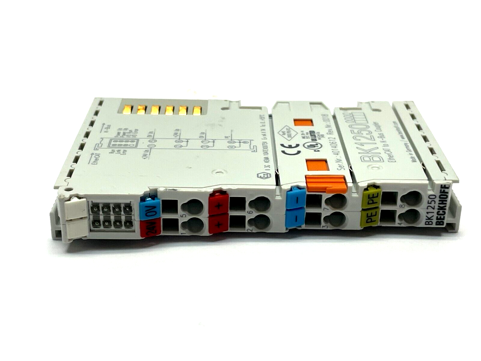 Beckhoff BK1250 Rev. 0018 EtherCAT to K-Bus Coupler - Maverick Industrial Sales