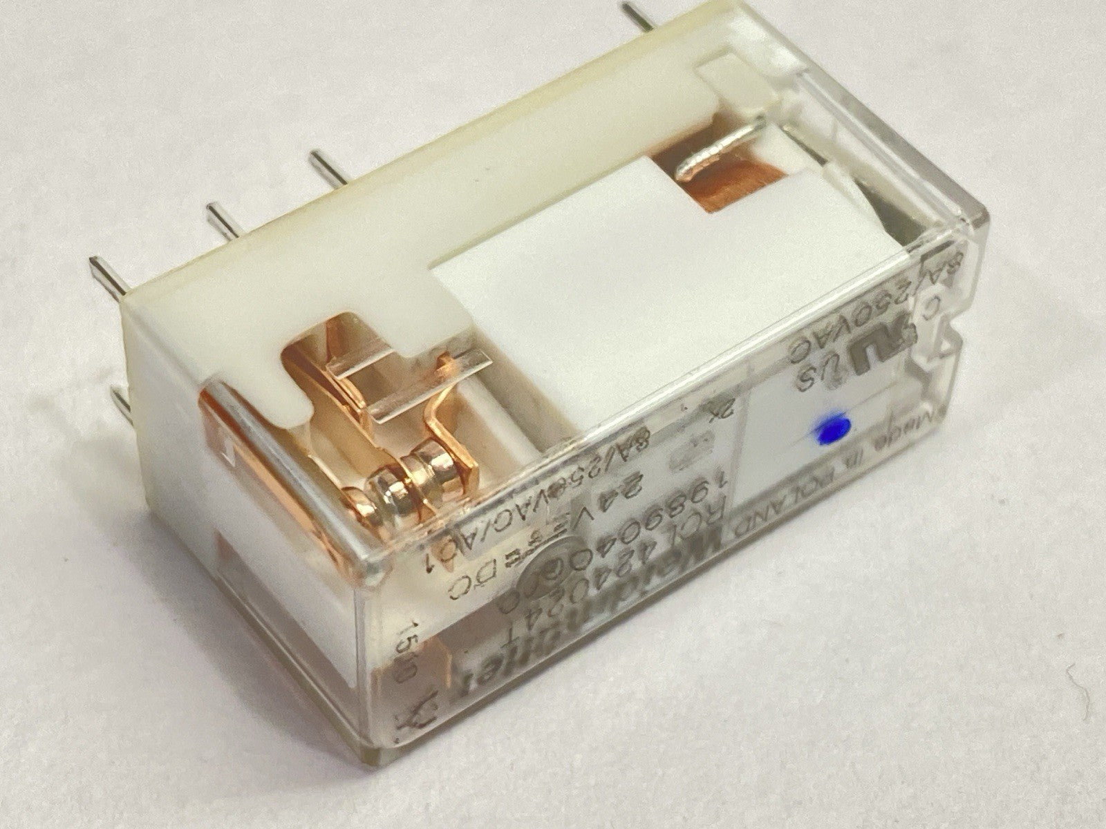 RCL424024T | Weidmuller Plug-In Relay 8A 24VDC 1989040000 LOT OF 2 - Used - Maverick Industrial Sales