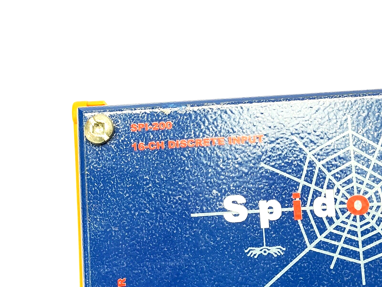 Cimtek SPI-200 Spidor 16-CH Discrete Input Module C0225-004A CHIPPED CORNER - Maverick Industrial Sales