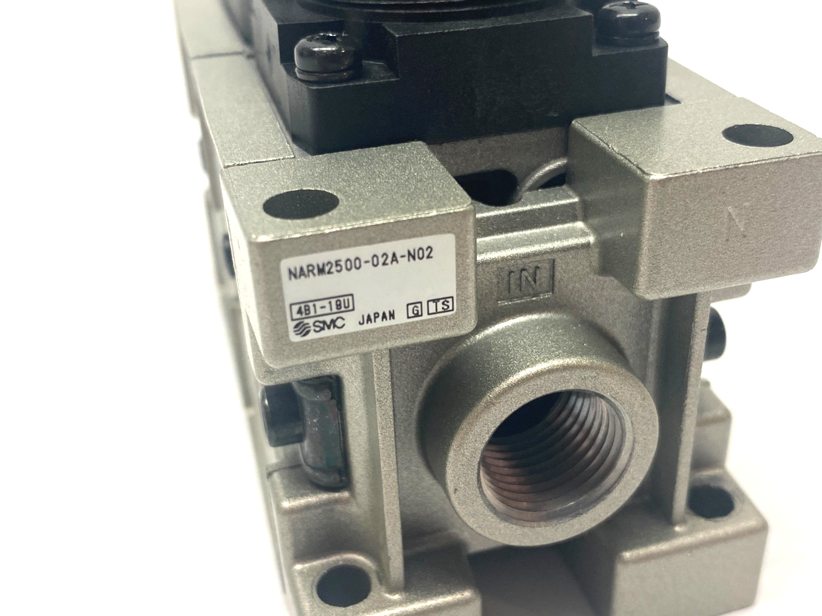 SMC NARM2500-02A-N02 Dual-Regulator Modular Manifold 1/4" NPT - Maverick Industrial Sales