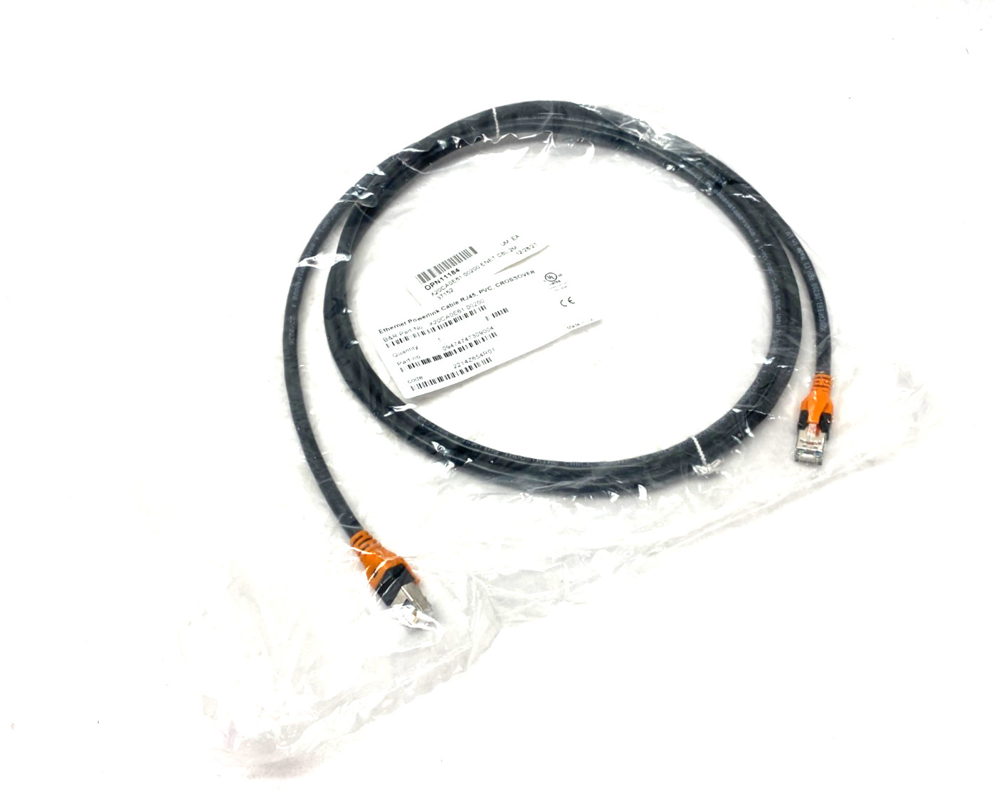 B&R Automation X20CA0E61.00200 Ethernet POWERLINK Crossover Cable 2x RJ45 - Maverick Industrial Sales