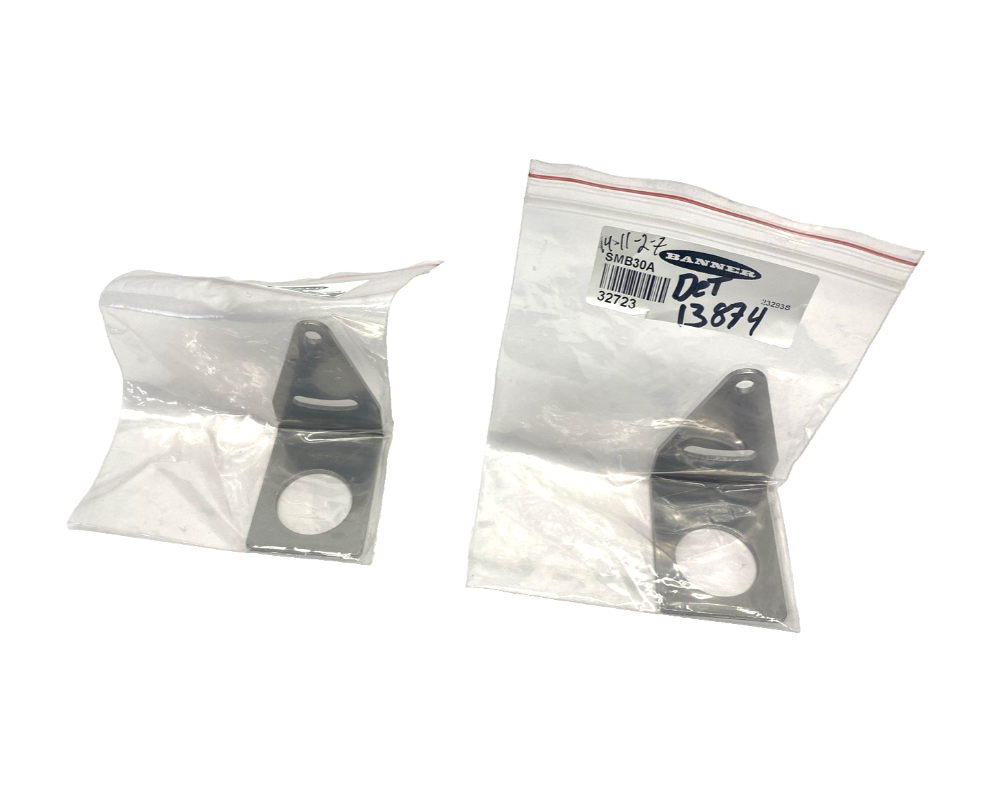 Banner SMB30A Right Angle Mounting Bracket 32723 LOT OF 2 - Maverick Industrial Sales