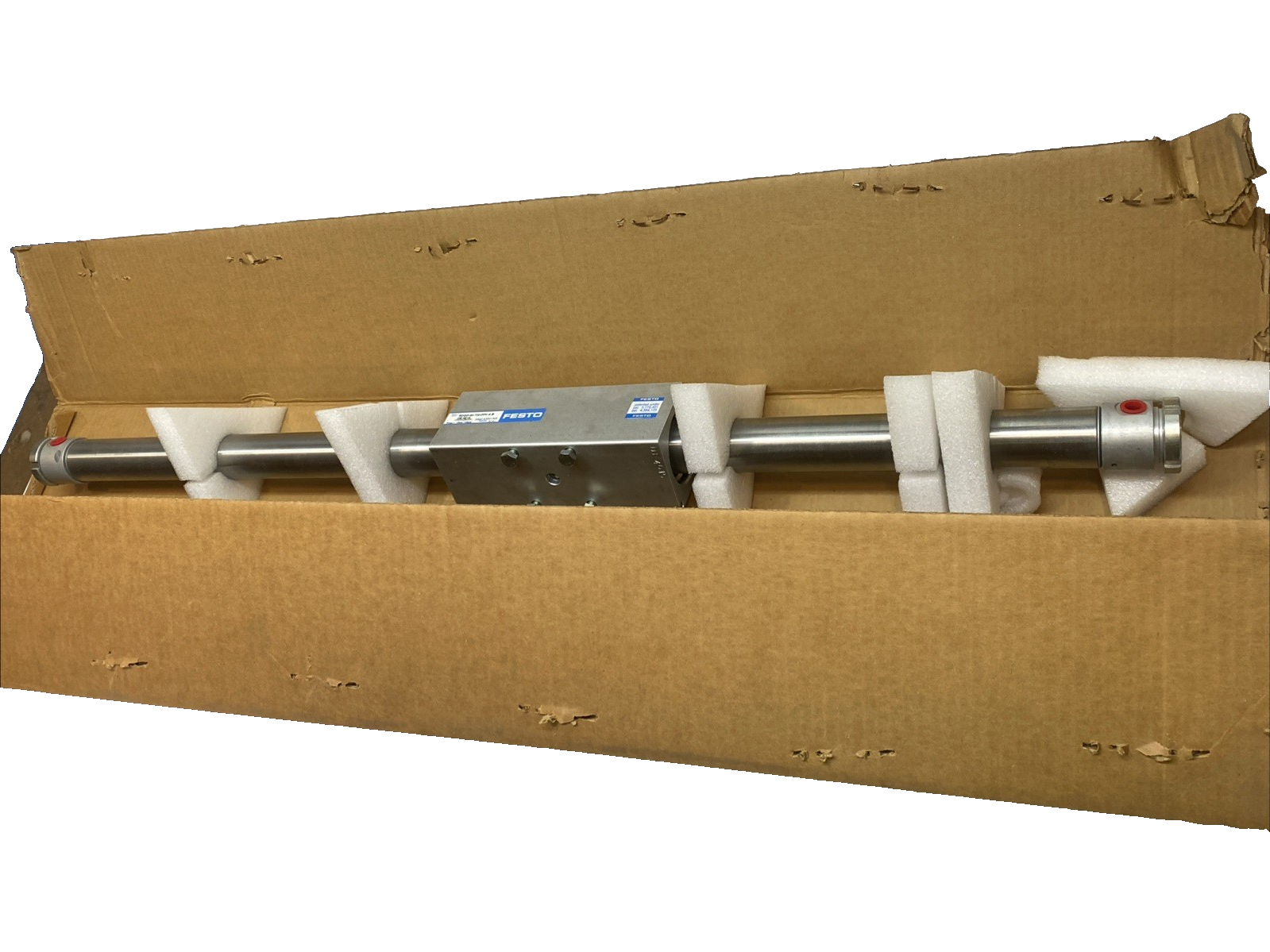 RDGO-40-700-PPV-A | Festo Rodless Linear Drive 40mm Bore 700mm Stroke - New – Open box - Maverick Industrial Sales