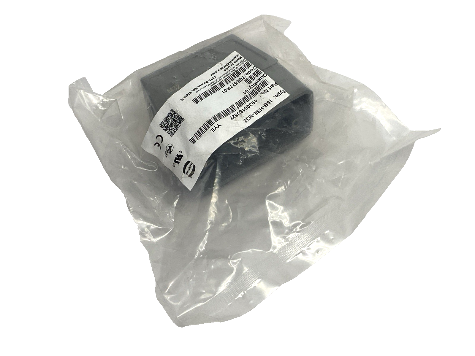 Harting 19300160527 Heavy Duty Connector Hood Side Entry 16B-HSE-M32 - Maverick Industrial Sales