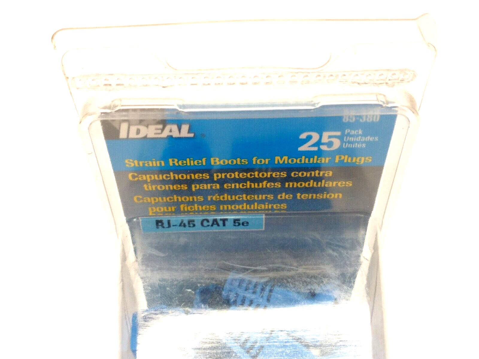 IDEAL 85-380 Strain Relief Boot For Modular Plugs RJ45 CAT 5e 25 PACK - New - Maverick Industrial Sales