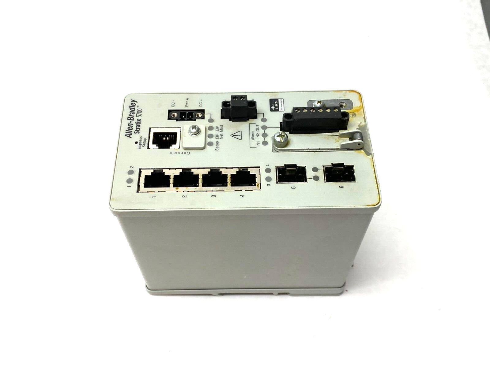 Allen Bradley 1783-BMS06SA Ser. A Stratix 5700 Managed Ethernet Switch PEELING - Maverick Industrial Sales