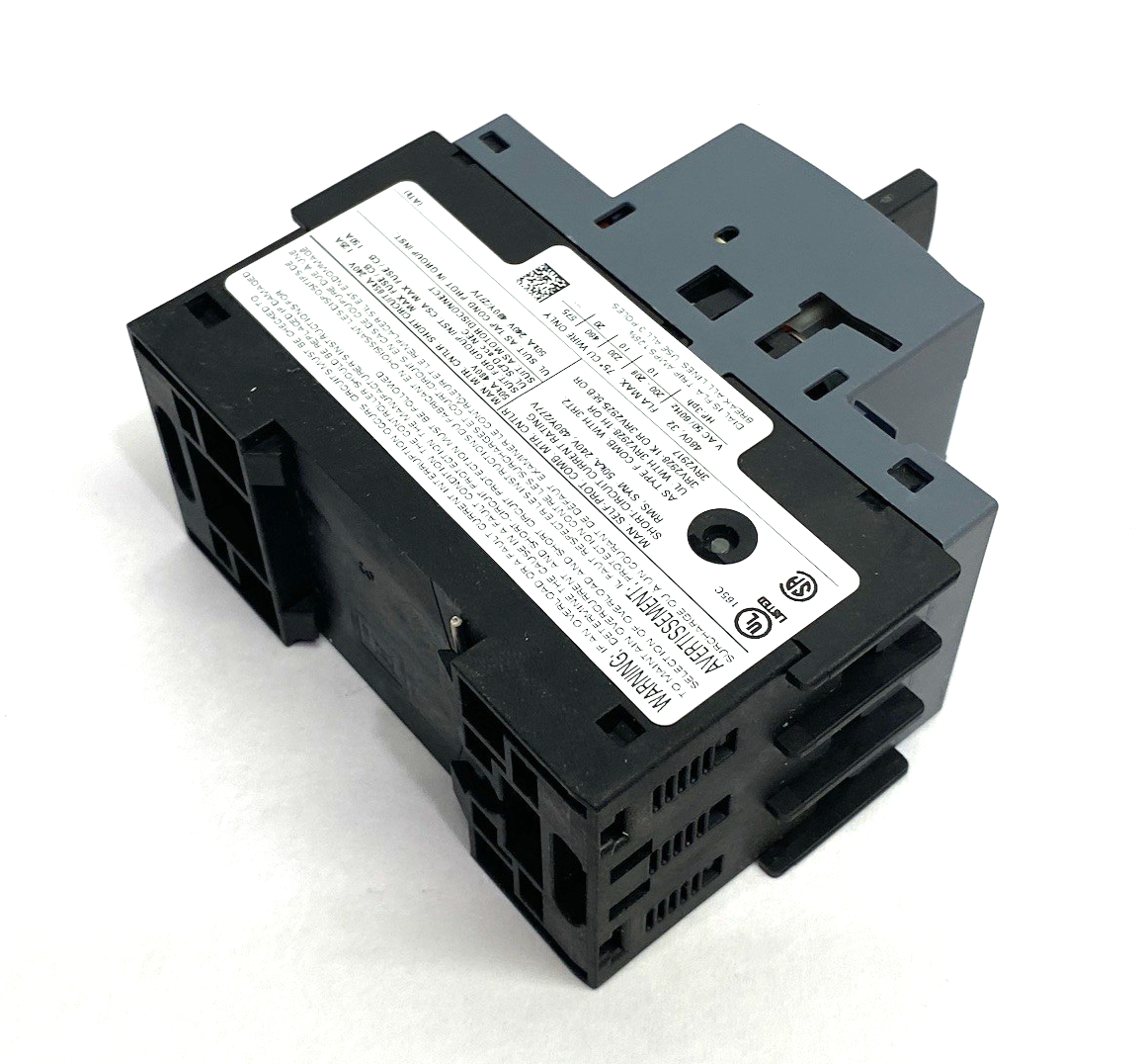 Siemens 3RV2021-4EA10 SIRIUS Motor Protection Circuit Breaker, Size S00 - Maverick Industrial Sales