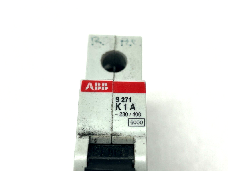 ABB S271-K1A Circuit Breaker 1-Pole 1A LOT OF 2 - Maverick Industrial Sales