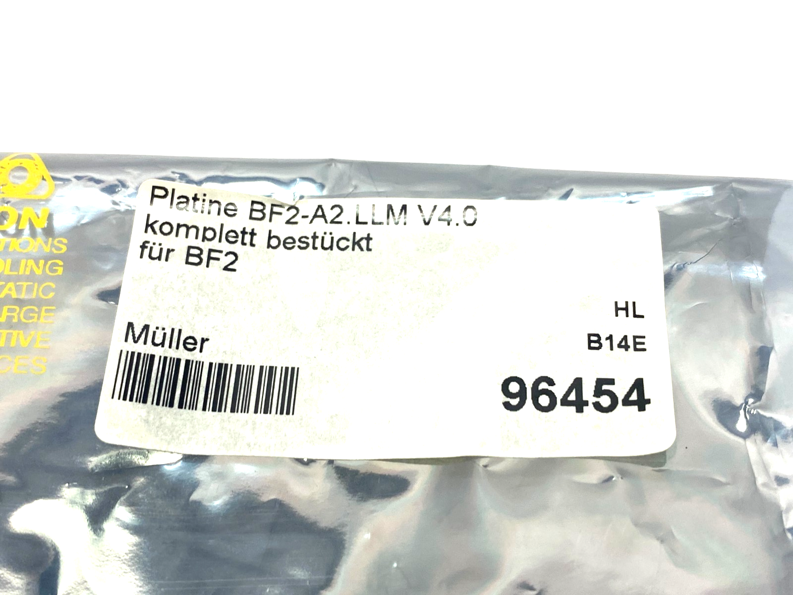 Hesse BF2-A2.LLM v4.0 Control Unit PCI Card 96454 - Maverick Industrial Sales